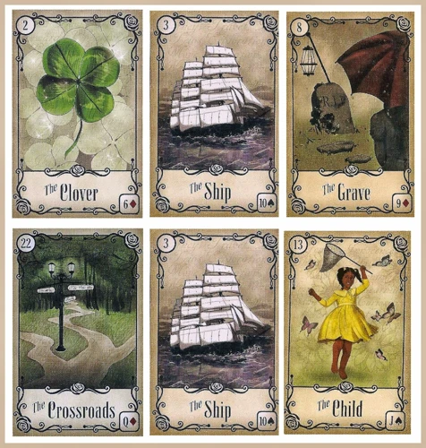 Hoe De Ruiter Lenormand Kaart Te Interpreteren