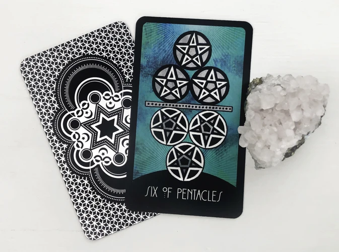 Pentakels 6 In Tarot