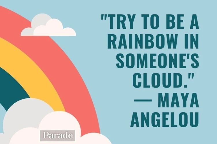 Regenboog Quotes Voor Positiviteit