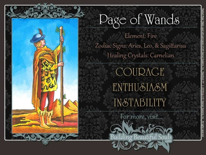 De Betekenis Van De Page Of Wands