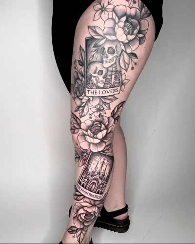 De Tarot En 2 Banden Tattoos